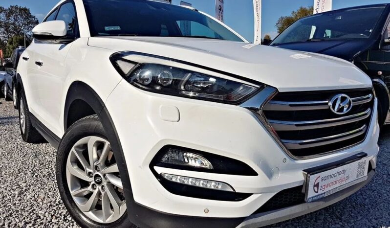Piękny HYUNDAI TUCSON 1.7 diesel 141KM przeb 233tys SERWIS 1 ROK GWARANCJI full