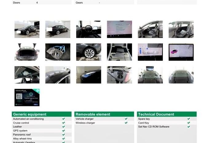 Piękna TESLA Model 3 przeb 117tys 306KM 100% BEZWYPADEK GWARAN. VAT23% full