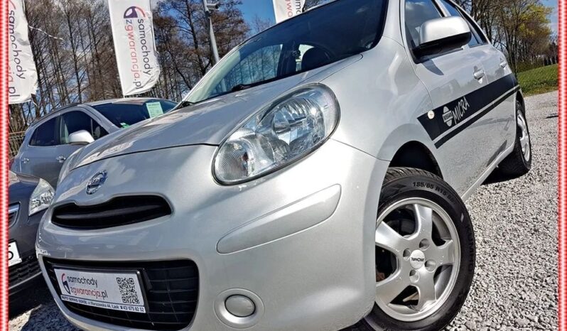 Piękny NISSAN MICRA 1.2 16v 80KM przeb 184tyś SERWIS 1ROK GWARANCJI !! full