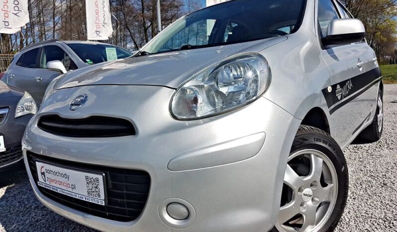 Piękny NISSAN MICRA 1.2 16v 80KM przeb 184tyś SERWIS 1ROK GWARANCJI !! full