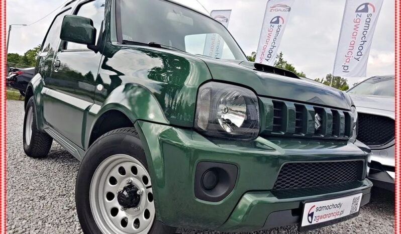 Piękny SUZUKI JIMNY 1.3 16V 86KM przeb 126tyś SERWIS 1 ROK GWARANCJI full