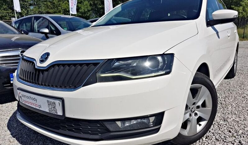 Piękna SKODA RAPID 1.6TDi 115KM przeb 267tyś SERWIS VAT23% 1ROK GWARANCJI SALON POLSKA full