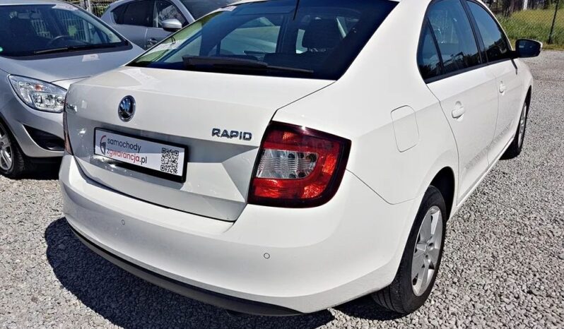 Piękna SKODA RAPID 1.6TDi 115KM przeb 267tyś SERWIS VAT23% 1ROK GWARANCJI SALON POLSKA full