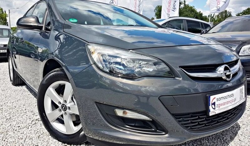 Piękny OPEL ASTRA 1.4 turbo-120KM przeb 151tyś SERWIS ASO 1ROK GWARANCJI !! full