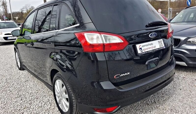Piękny GRAND C-MAX 1.0 turbo 125KM przeb 93tyś 1ROK GWARANCJI 100ZWYPADEK full