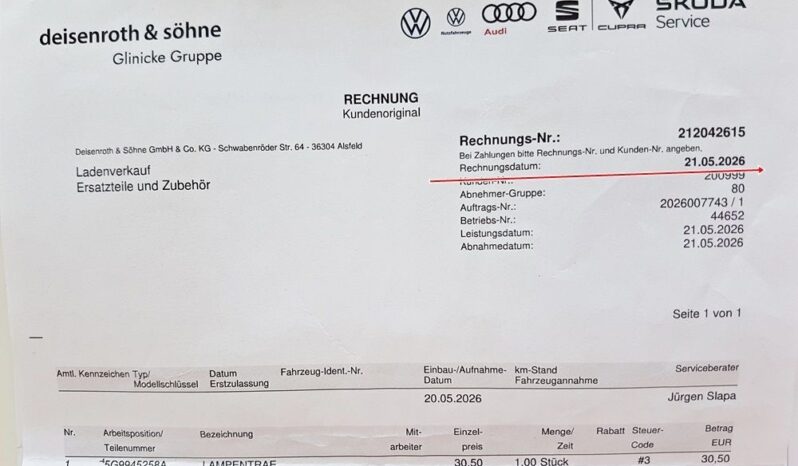Piękny VW GOLF VII 1.4 turbo-122KM przeb 188tyś SERWIS 100ZWYPADEK 1 ROK GWARANCJI full