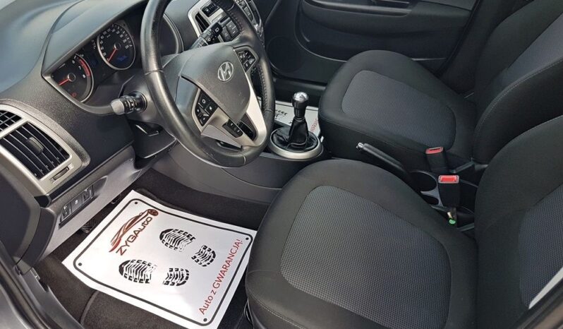 Piękny HYUNDAI i20 1.2 16v-85KM przeb 79tyś SERWIS 1ROK GWARANCJI full