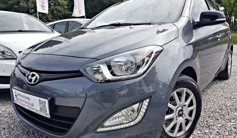 Piękny HYUNDAI i20 1.2 16v-85KM przeb 79tyś SERWIS 1ROK GWARANCJI full
