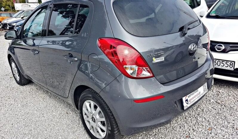 Piękny HYUNDAI i20 1.2 16v-85KM przeb 79tyś SERWIS 1ROK GWARANCJI full