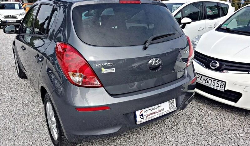 Piękny HYUNDAI i20 1.2 16v-85KM przeb 79tyś SERWIS 1ROK GWARANCJI full
