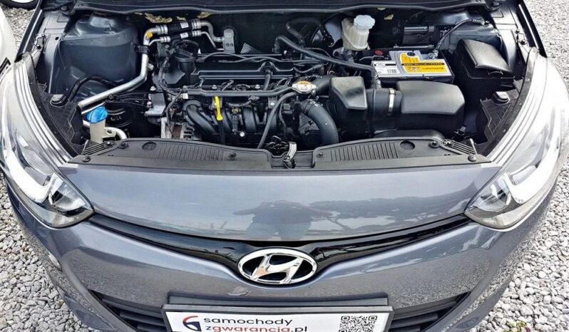 Piękny HYUNDAI i20 1.2 16v-85KM przeb 79tyś SERWIS 1ROK GWARANCJI full