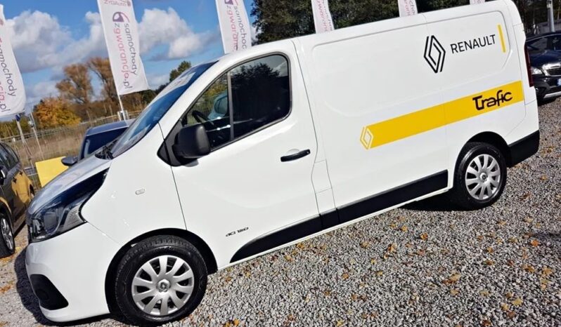 Piękny RENAULT TRAFIC 1.6 diesel 120KM przeb 165tyś SERWIS 100ZWYPADEK 1ROK GWARANCJI full